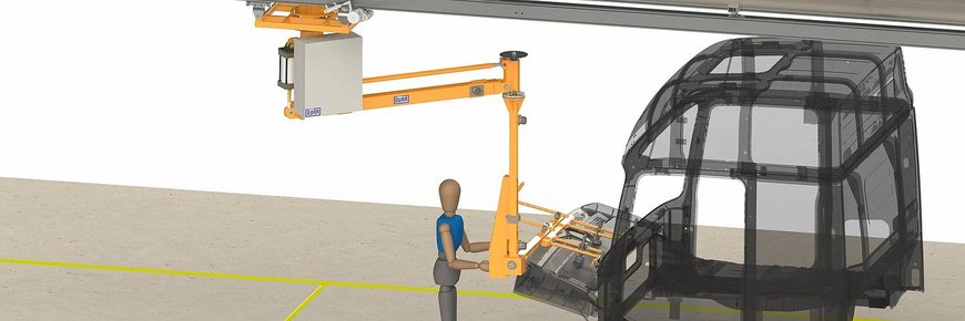 Manipulators - handling equipment for assembly lines in South America